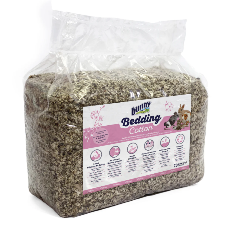 Bunny Nature Bedding Cotton 20L - 2kg