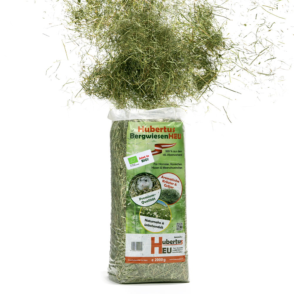 Hubertus Økologisk Hø 2kg - 2026 HØST